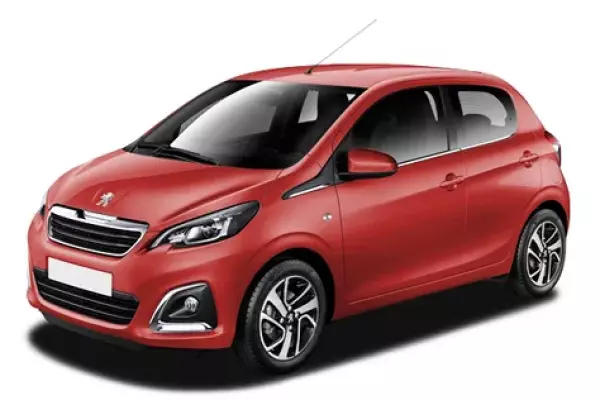 Peugeot 108 para alquiler en Espa&ntilde;a
