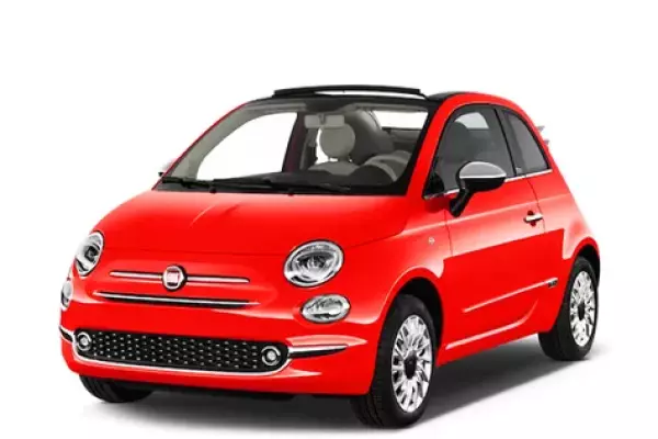 Fiat 500C para alquiler en Benidorm