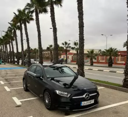 Mercedes A250 para alquiler en Espa&ntilde;a